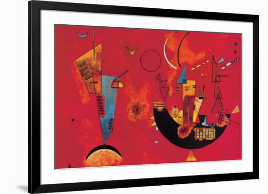 Mit und Gegen-Wassily Kandinsky-Framed Premium Giclee Print