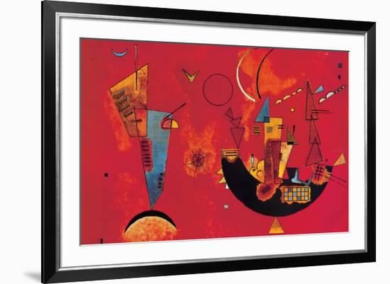 Mit und Gegen-Wassily Kandinsky-Framed Premium Giclee Print