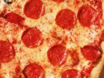 Close-up of Pepperoni Pizza-Mitch Diamond-Photographic Print