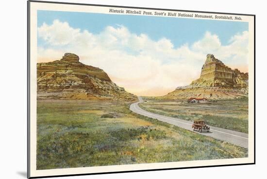 Mitchell Pass, Scottsbluff, Nebraska-null-Mounted Art Print