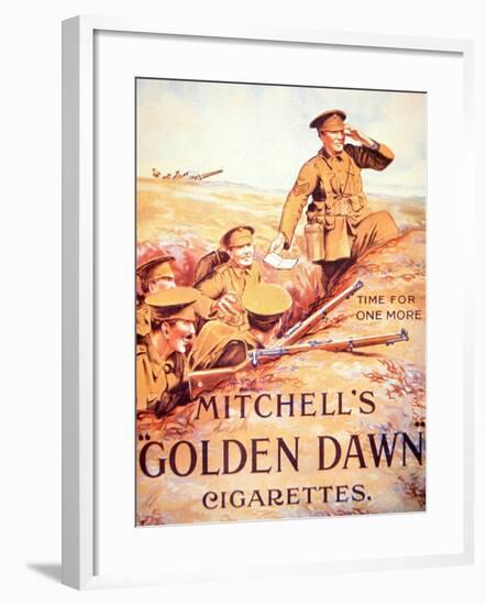 Mitchell's Golden Dawn Cigarettes', 1914-18-null-Framed Giclee Print