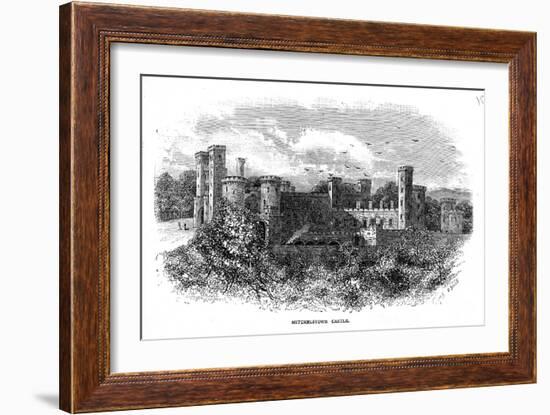 Mitchelstown Castle, Engraved by D. Small (Engraving)-George Butterworth-Framed Giclee Print