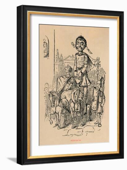 'Mithridates', 1852-John Leech-Framed Giclee Print