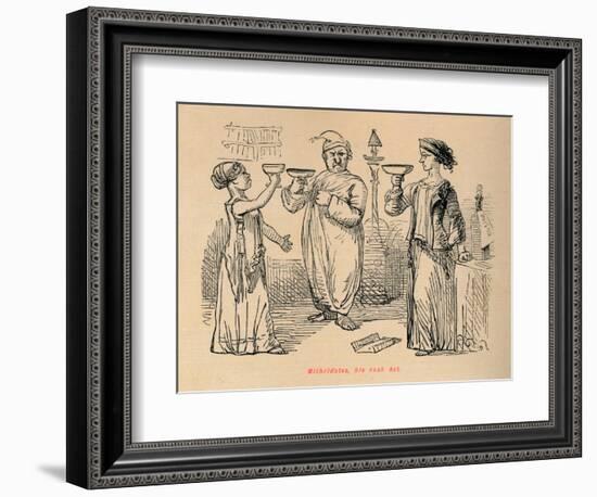 'Mithridates, his rash Act', 1852-John Leech-Framed Giclee Print