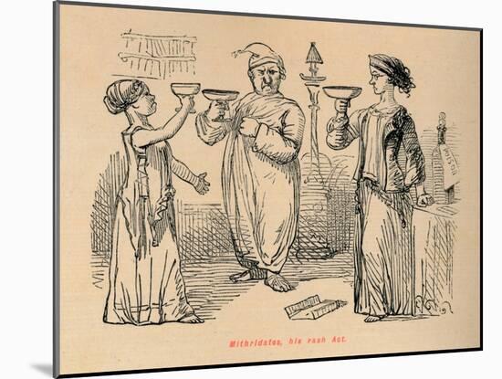 'Mithridates, his rash Act', 1852-John Leech-Mounted Giclee Print