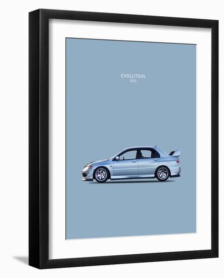 Mitsubishi Lancer Evo. VIII-Mark Rogan-Framed Art Print