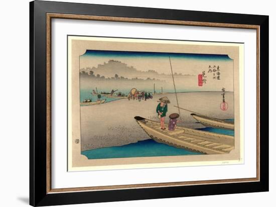 Mitsuke-Utagawa Hiroshige-Framed Giclee Print