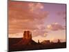 Mitten Buttes at Sunset in Monument Valley Navajo Tribal Park-James Randklev-Mounted Photographic Print