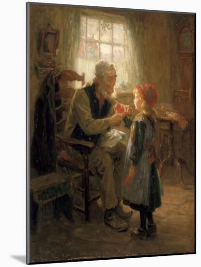 Mittens, 1907-Ralph Hedley-Mounted Giclee Print