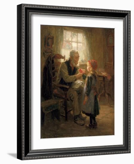 Mittens, 1907-Ralph Hedley-Framed Giclee Print