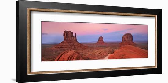 Mittens in Monument Valley, Arizona-Frank Krahmer-Framed Giclee Print