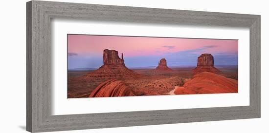 Mittens in Monument Valley, Arizona-Frank Krahmer-Framed Giclee Print