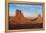 Mittens in Panoramic Landscape at Sunset, Monument Valley, Utah-Bill Bachmann-Framed Premier Image Canvas