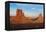 Mittens in Panoramic Landscape at Sunset, Monument Valley, Utah-Bill Bachmann-Framed Premier Image Canvas