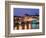 Mittlere Rhinebrucke and Rhine River, Basel, Switzerland-Walter Bibikow-Framed Photographic Print