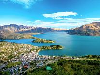 View Towards Queenstown, South Island, New Zealand-Miva Stock-Photographic Print