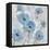 Mix Blue Flowers I-Tim OToole-Framed Stretched Canvas