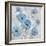 Mix Blue Flowers I-Tim OToole-Framed Premium Giclee Print