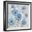 Mix Blue Flowers I-Tim OToole-Framed Premium Giclee Print