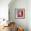Mix Color Abstract 2, 2024-David Moore-Framed Art Print displayed on a wall