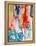 Mix Color Spots 2, 2024-Parker Ross-Framed Stretched Canvas