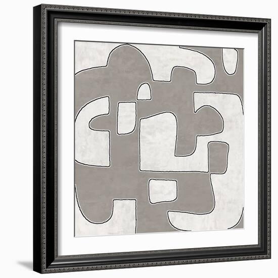 Mix Combo 2 Tone, 2024-Parker Ross-Framed Art Print