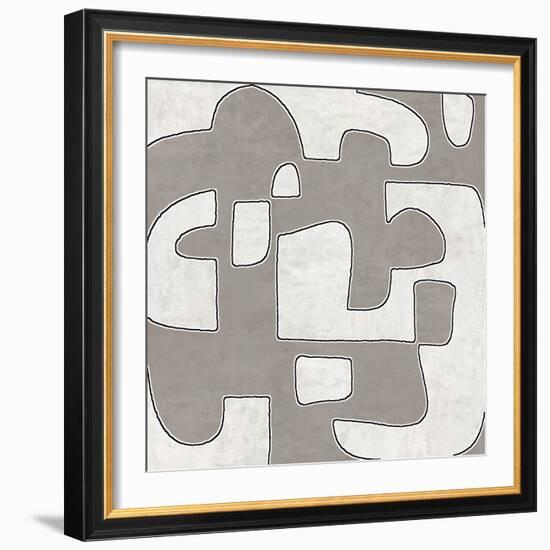 Mix Combo 2 Tone, 2024-Parker Ross-Framed Art Print