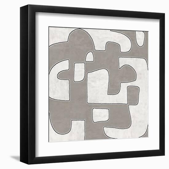 Mix Combo 2 Tone, 2024-Parker Ross-Framed Art Print