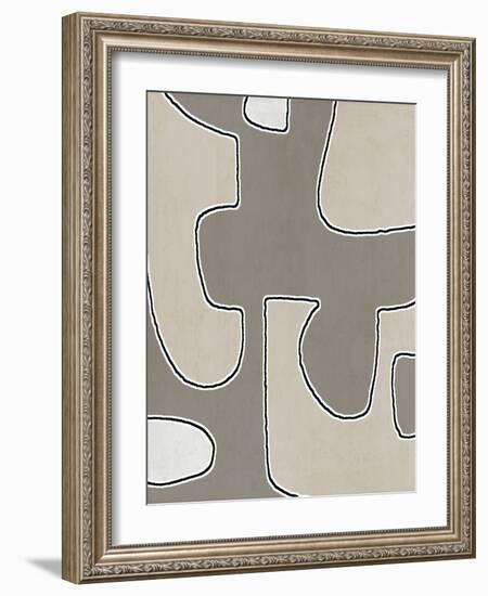 Mix Combo Gray, 2024-Parker Ross-Framed Art Print