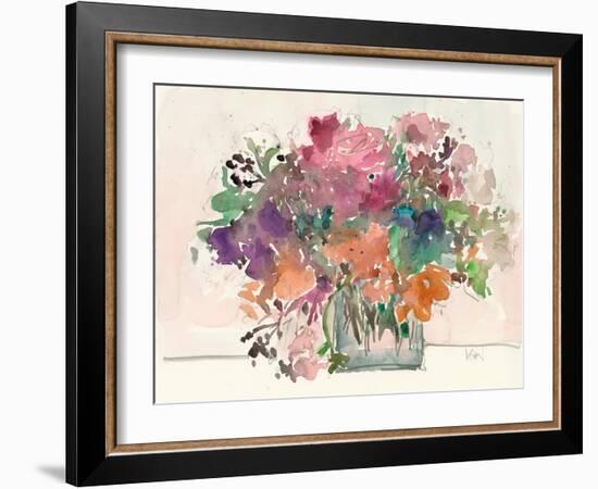 Mix Flowers II-Samuel Dixon-Framed Art Print