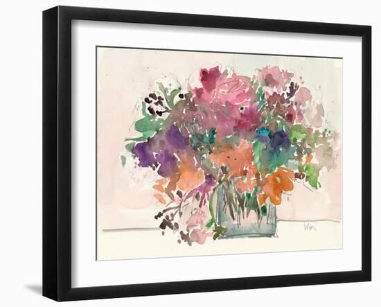 Mix Flowers II-Samuel Dixon-Framed Art Print