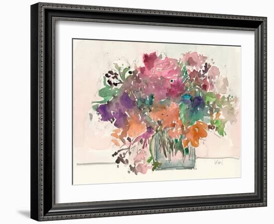 Mix Flowers II-Samuel Dixon-Framed Art Print