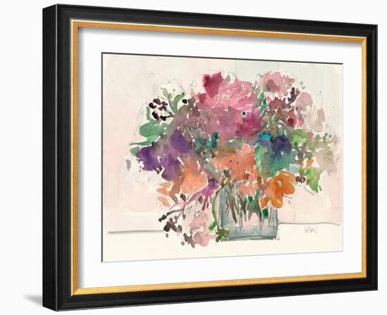 Mix Flowers II-Samuel Dixon-Framed Art Print