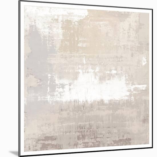 Mix White Abstract, 2024-David Moore-Mounted Art Print