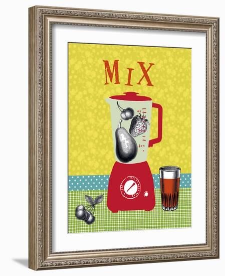 Mix-Helene Druvert-Framed Art Print