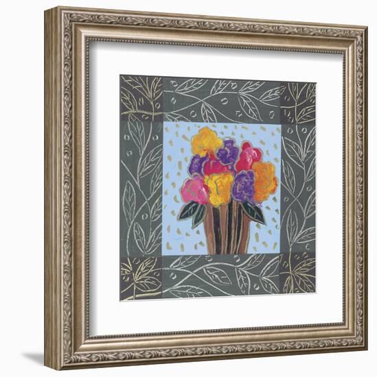 Mixed Bouquet-James Hussey-Framed Art Print