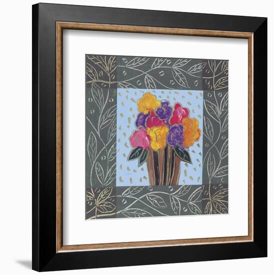 Mixed Bouquet-James Hussey-Framed Art Print