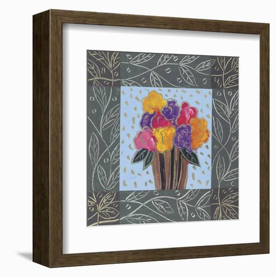 Mixed Bouquet-James Hussey-Framed Art Print