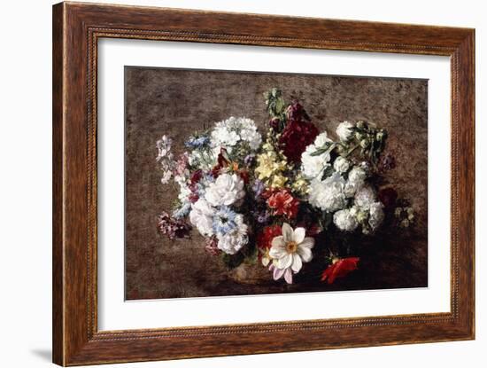 Mixed Bouquet-Henri Fantin-Latour-Framed Giclee Print