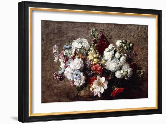 Mixed Bouquet-Henri Fantin-Latour-Framed Giclee Print
