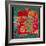 MIXED FLORAL COLLAGE-Linda Arthurs-Framed Giclee Print