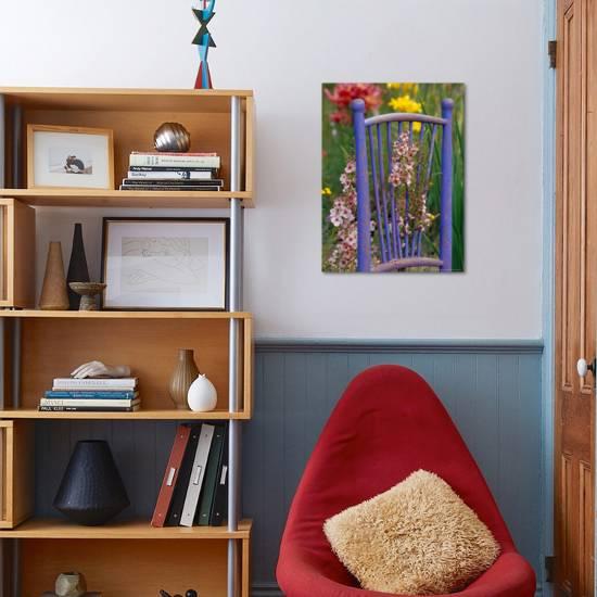Mixed Flowers And Old Chair Seattle Washington Usa Photographic Print By Terry Eggers Art Com