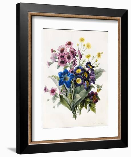 Mixed Flowers-Louise D'Orleans-Framed Giclee Print