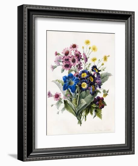 Mixed Flowers-Louise D'Orleans-Framed Giclee Print