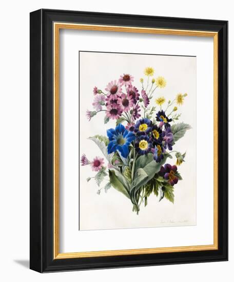 Mixed Flowers-Louise D'Orleans-Framed Giclee Print