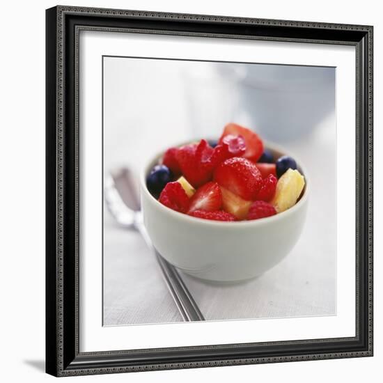 Mixed Fruit Dessert-David Munns-Framed Premium Photographic Print