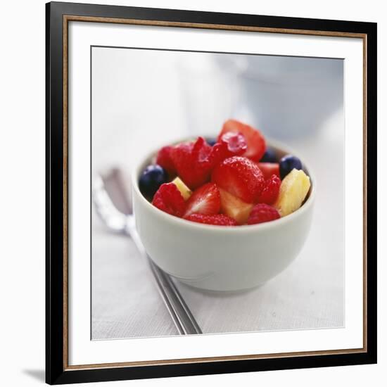 Mixed Fruit Dessert-David Munns-Framed Photographic Print