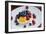 Mixed Fruit Tart Including Blueberries And Raspberries With Madarins On A Custard Filling-Shea Evans-Framed Photographic Print