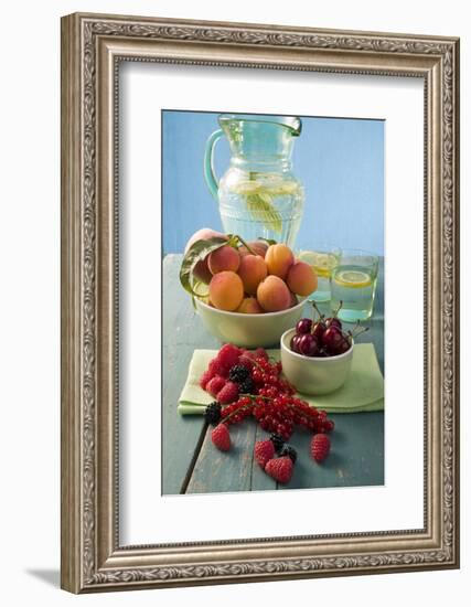 Mixed Fruit with Lemonade-Eising Studio - Food Photo and Video-Framed Photographic Print