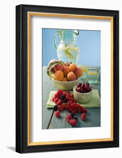 Mixed Fruit with Lemonade-Eising Studio - Food Photo and Video-Framed Photographic Print